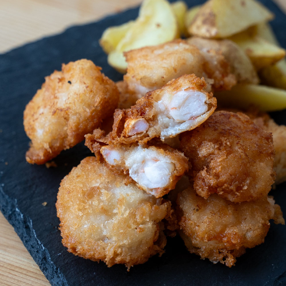 保水材無添加！！ 一口エビフライ 500g チャック付袋入