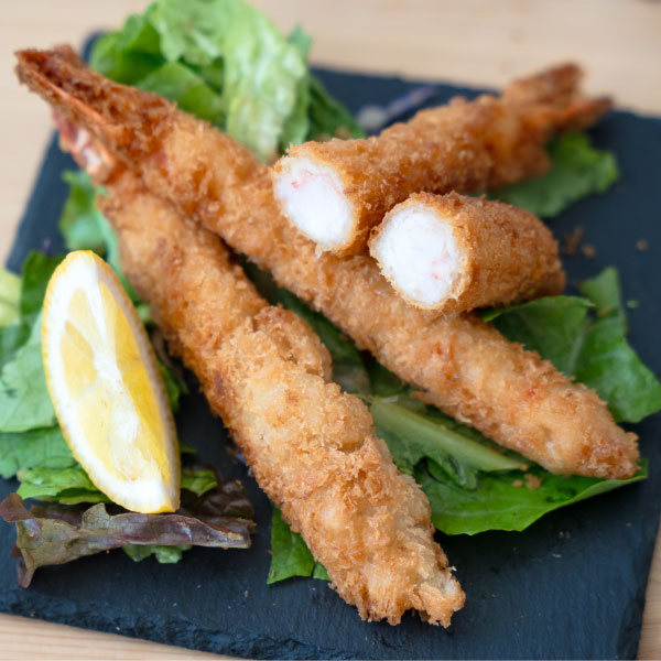 保水材無添加！！ 大きなエビフライ 5本入り