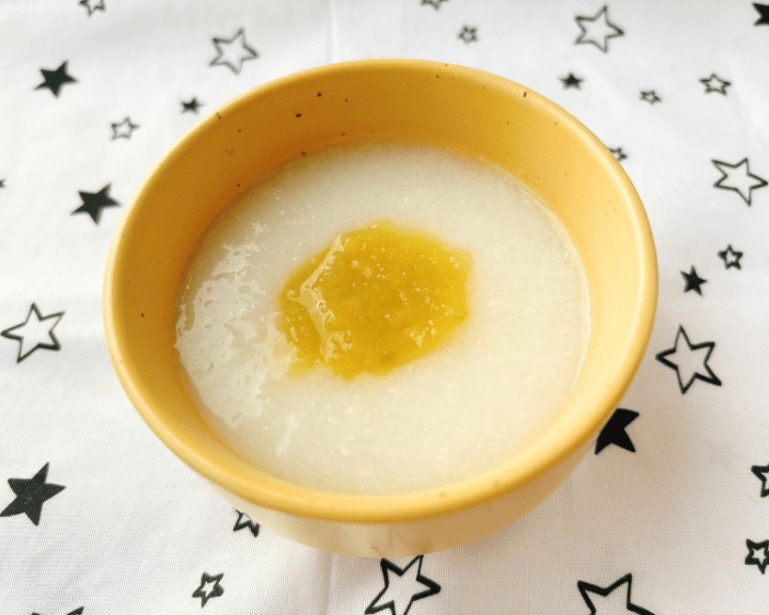 さつまいもミルクがゆ