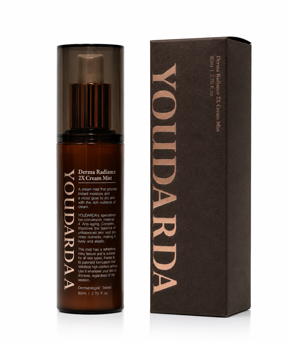 YOUDARDA   Derma Radiance 2X　クリームミスト