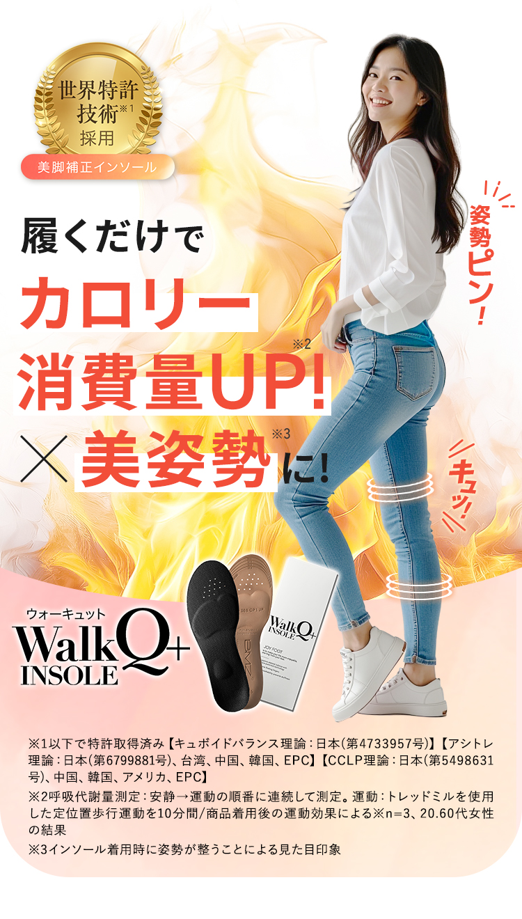 【単品】ウォーキュットインソール