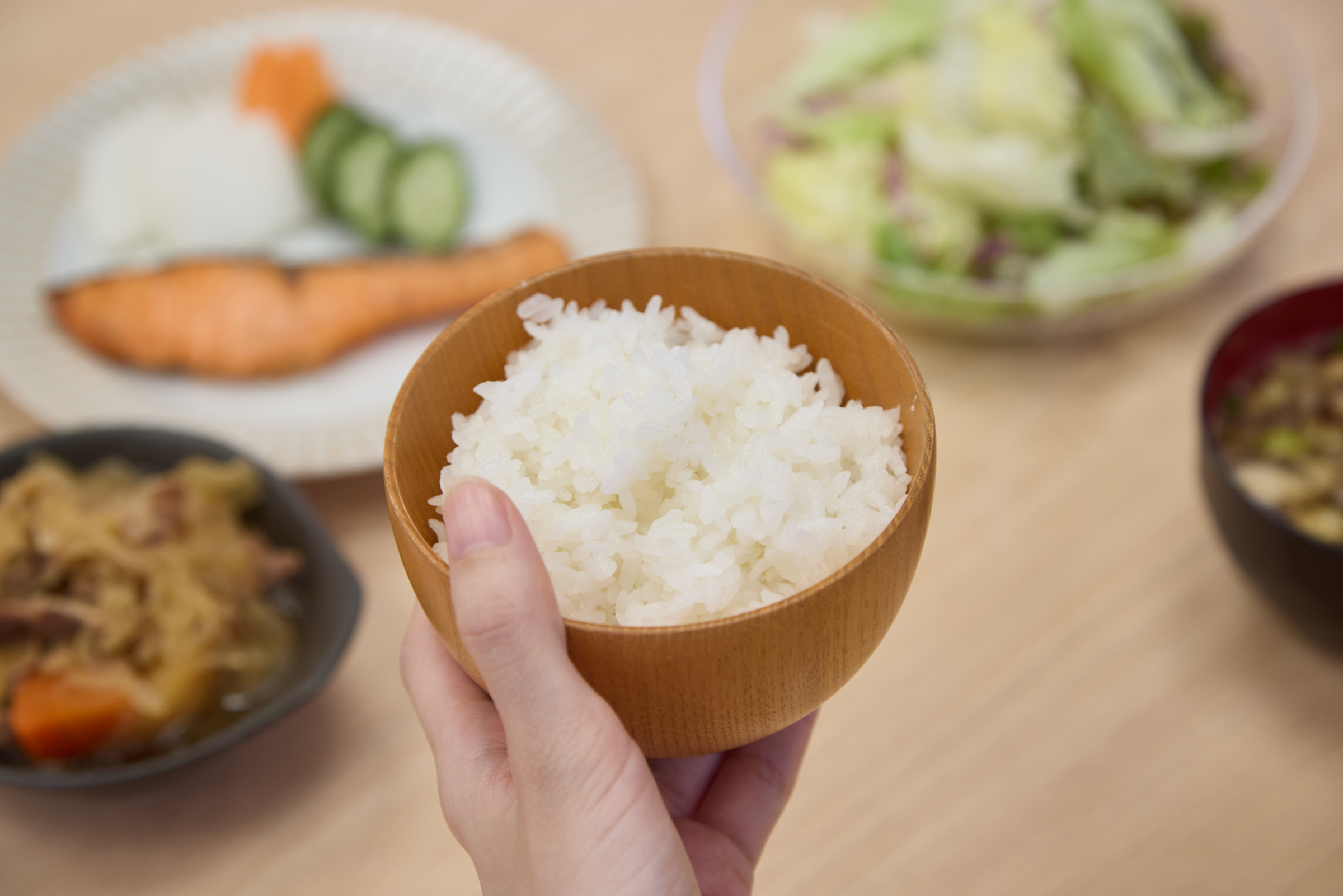 炊きたてのご飯