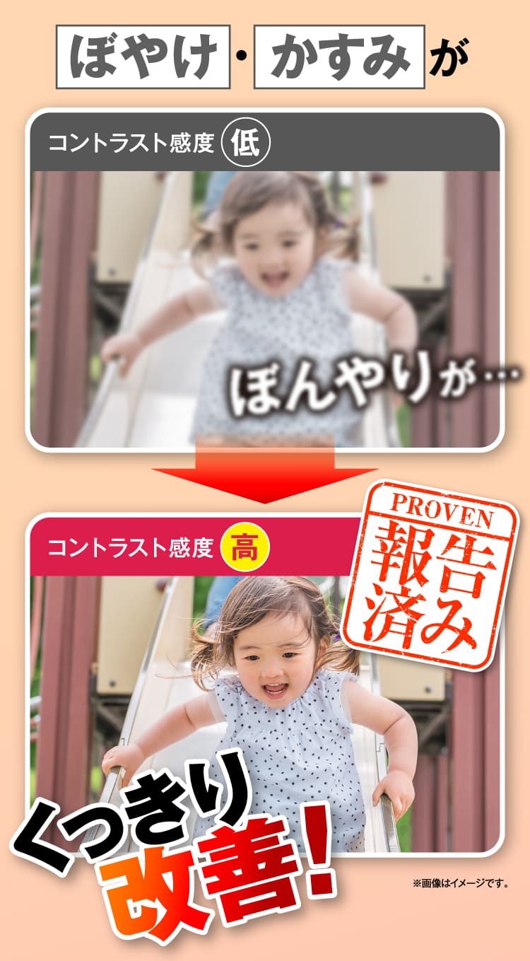 くっきり改善！