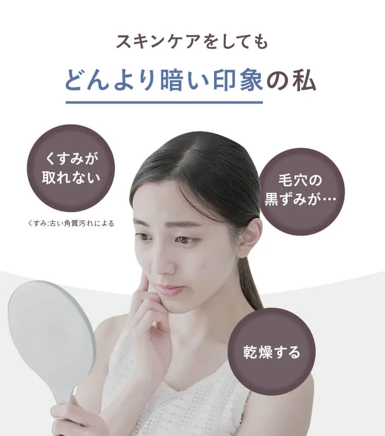 どんより暗い印象の私