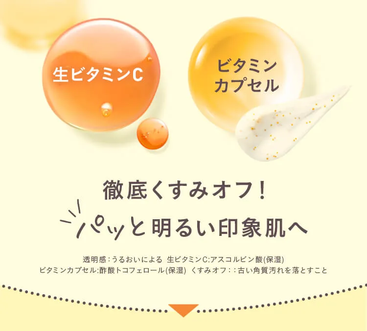 徹底くすみオフ