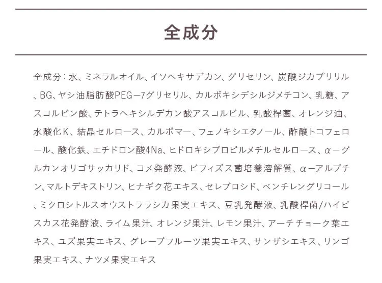 全成分