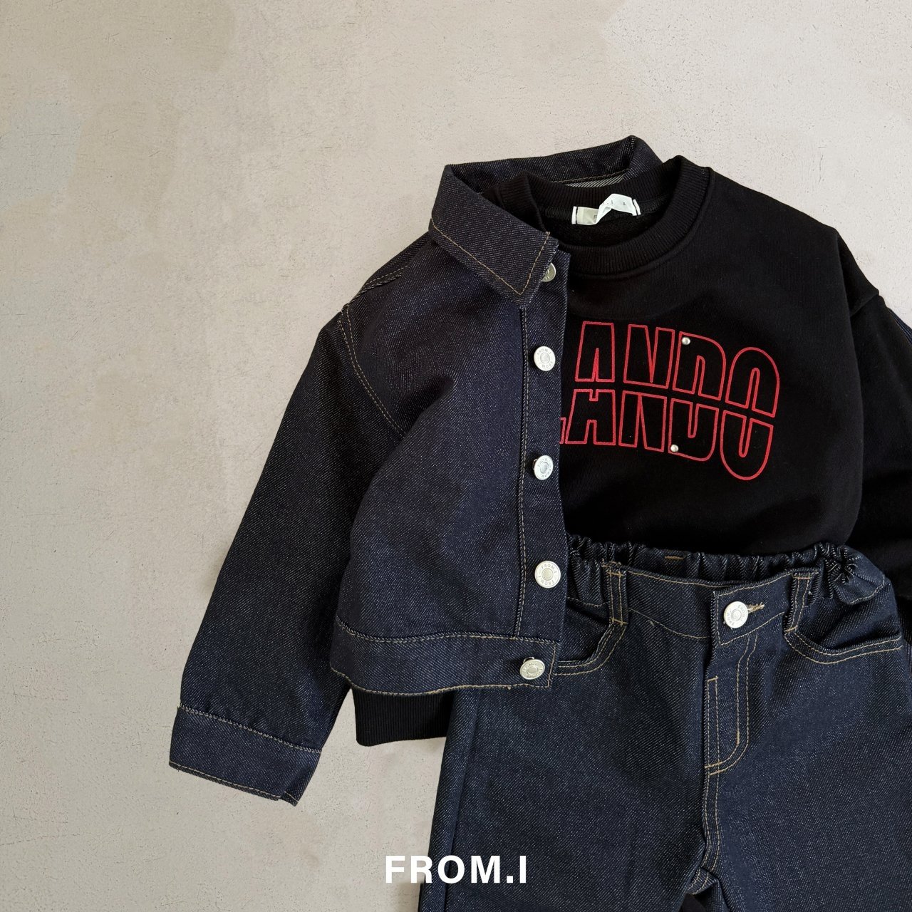 FROM.I ポケットデニムジャケット S: S