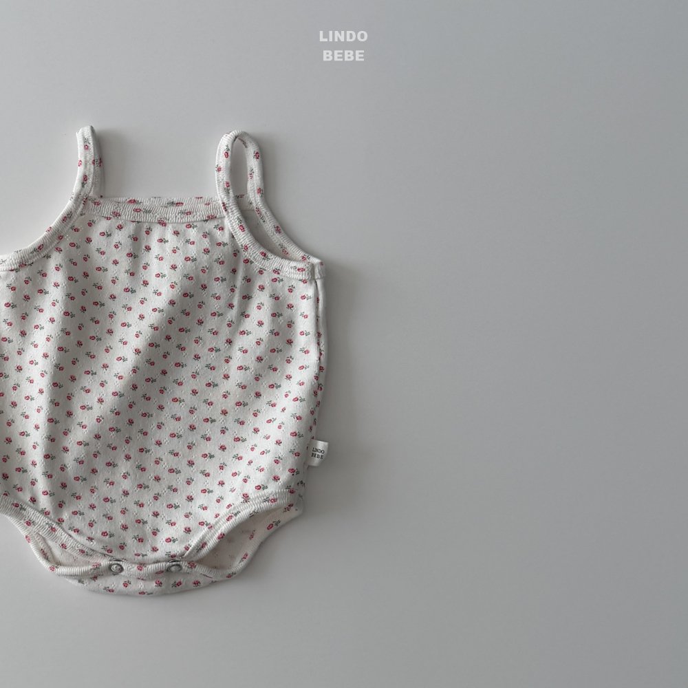 LINDO BEBE レイヤードOPS カラー: RED