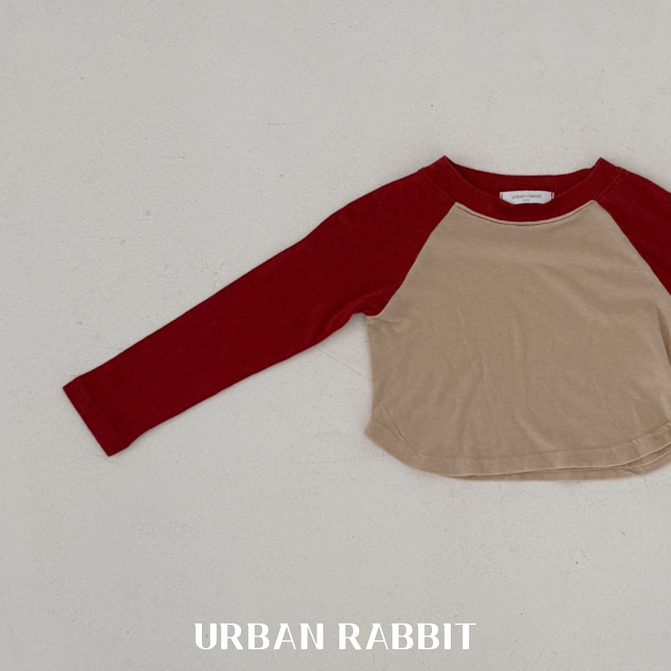 URBAN RABBIT ラウンドレグランTシャツ