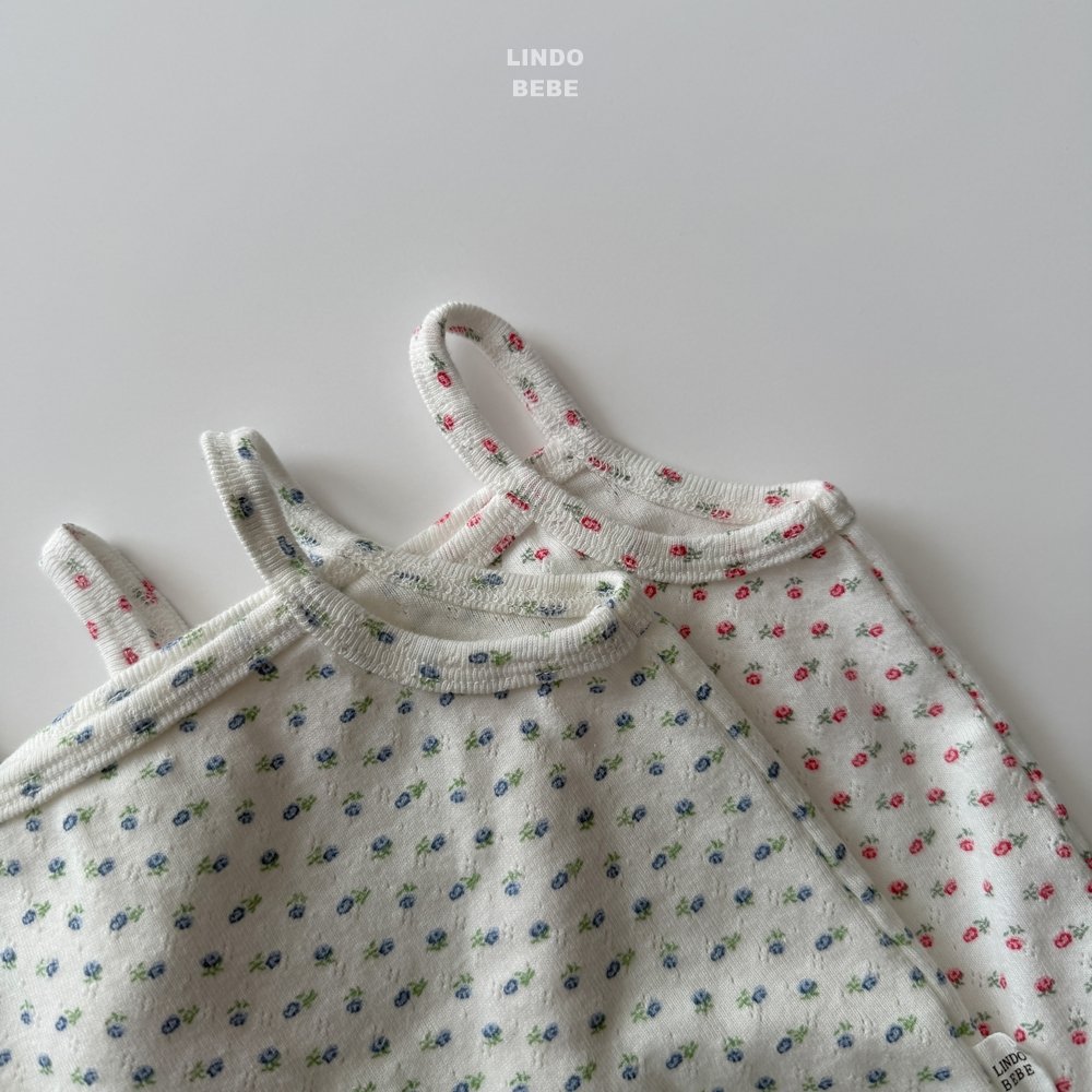 LINDO BEBE レイヤードOPS カラー: RED