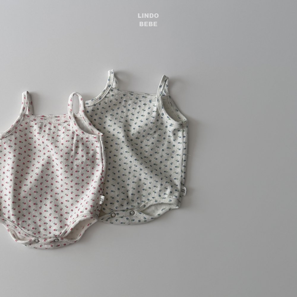 LINDO BEBE レイヤードOPS カラー: RED