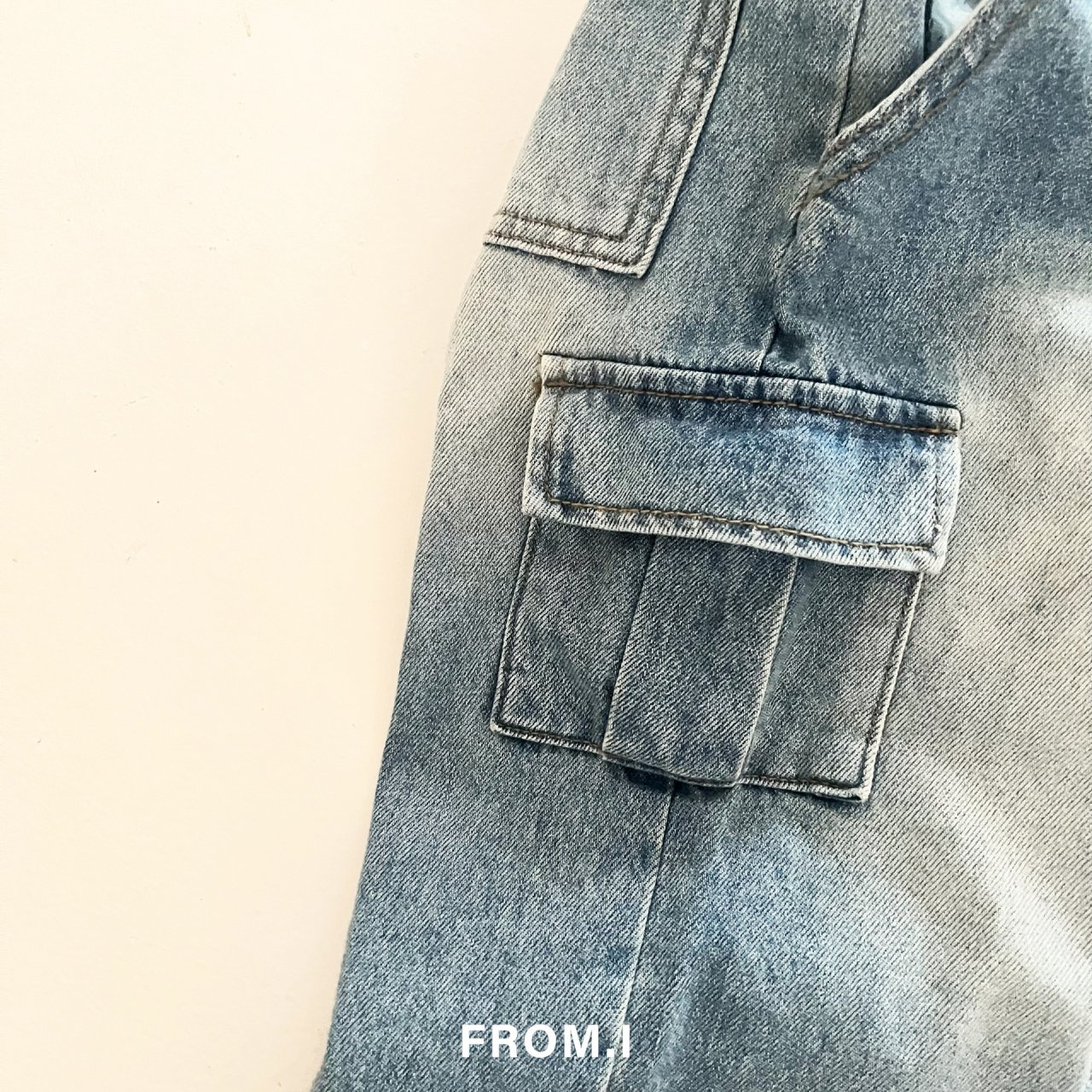 FROM.I カーゴデニムパンツ