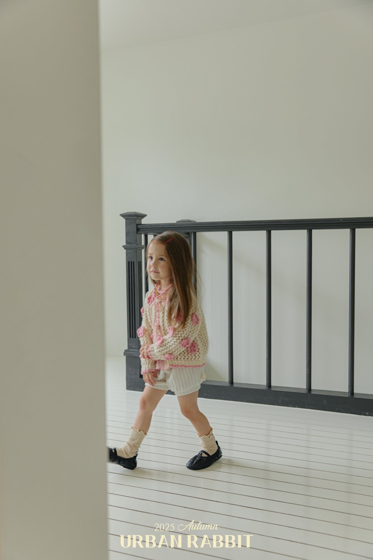 URBAN RABBIT クロシェフラワーカーディガン