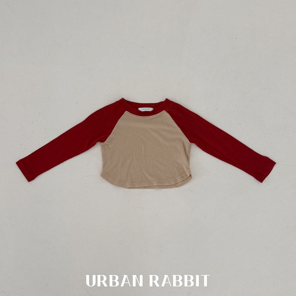 URBAN RABBIT ラウンドレグランTシャツ