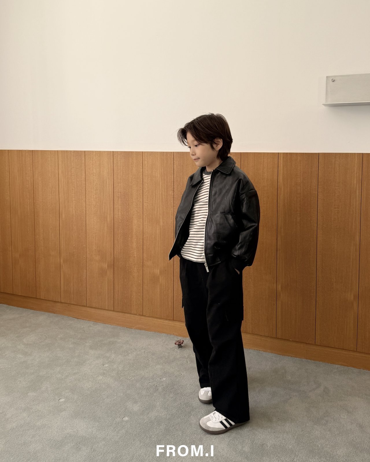 FROM.I ボンバーレザージャケット