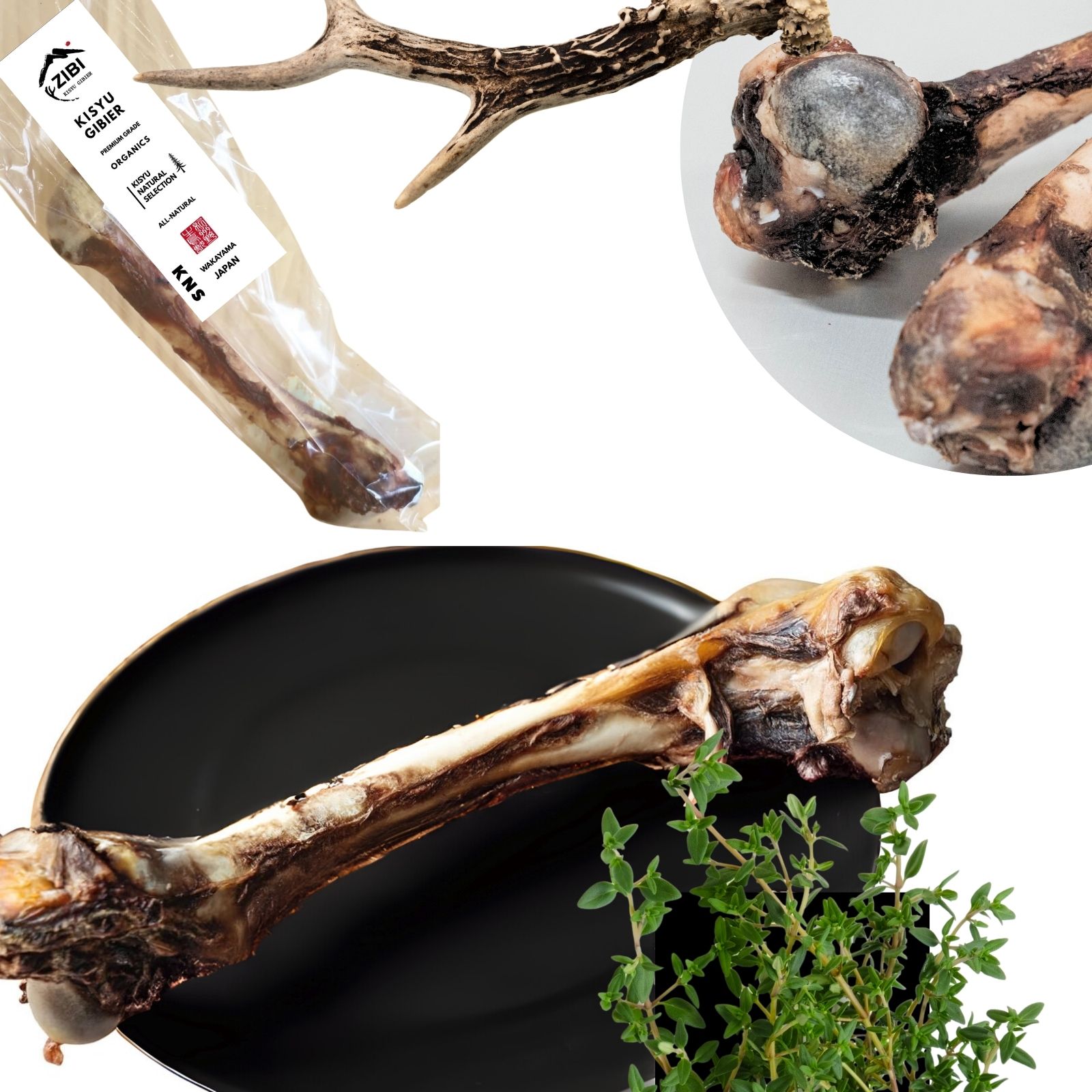 熊野・大腿骨  (特大200g~）　　　1本