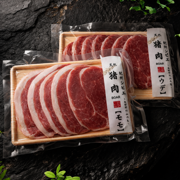 特選  猪肉/2種赤身セレクト　（モモ200ｇ・ ウデ200g）