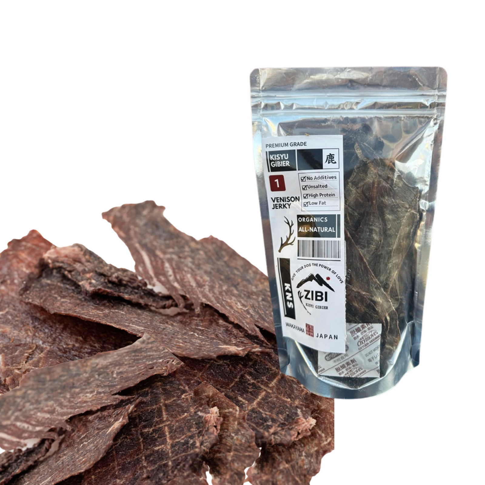 風伝・ジャーキー (鹿肉50g）