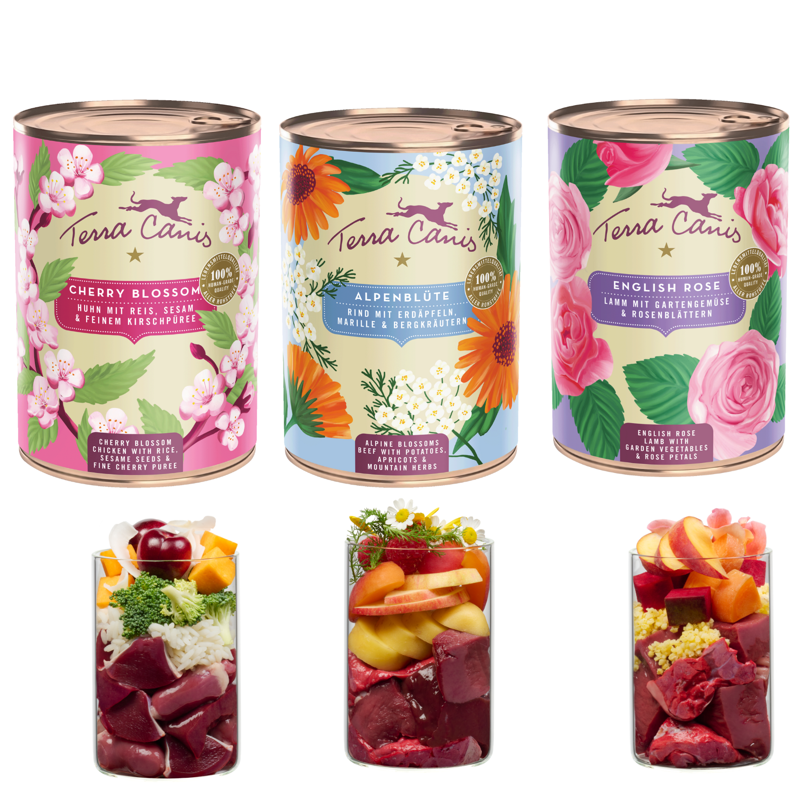 フラワーメニューシリーズ 3種類SET