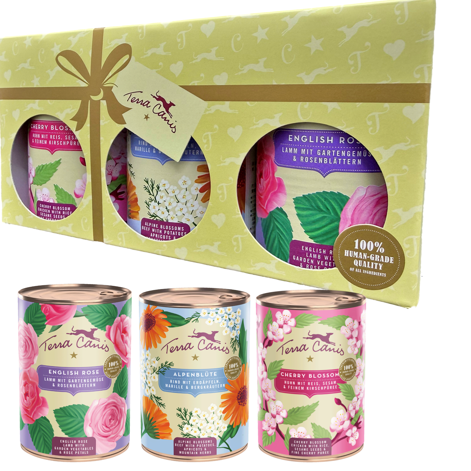 フラワー3種類 限定ギフトボックス